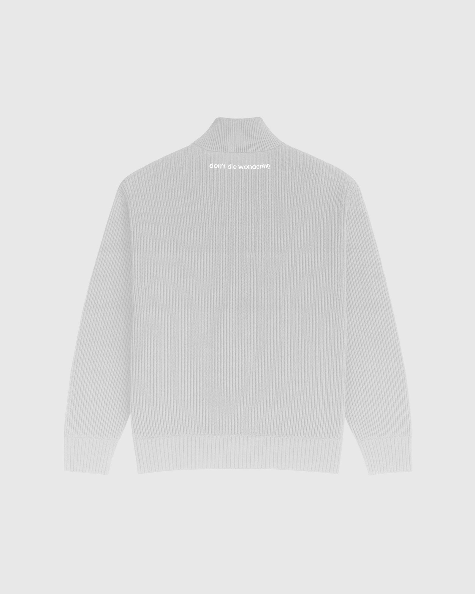 Heaven Knitted Zip