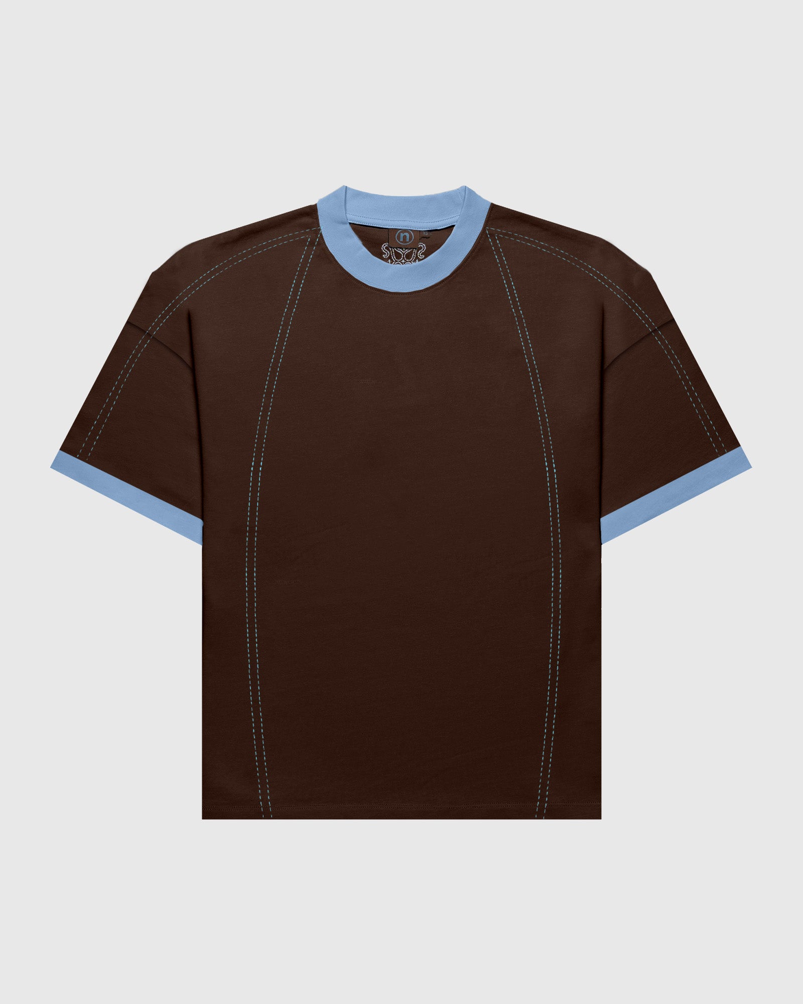 Brown & Blue Set - Tee