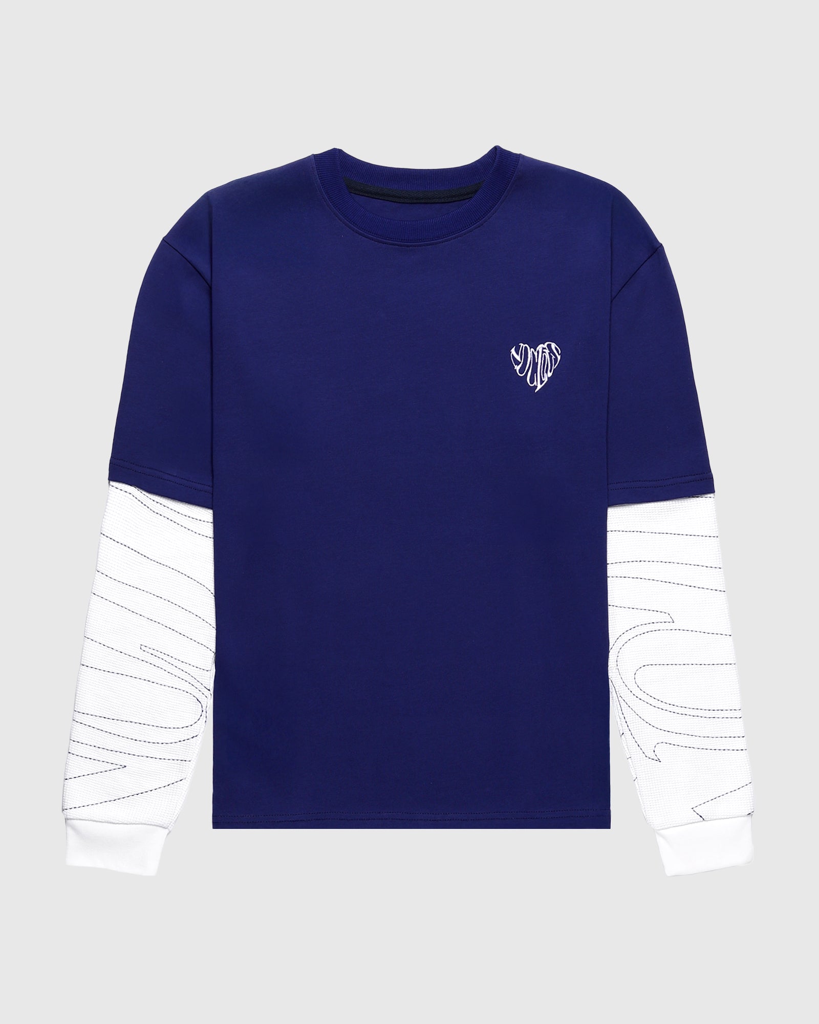 Navy Link Sleeves